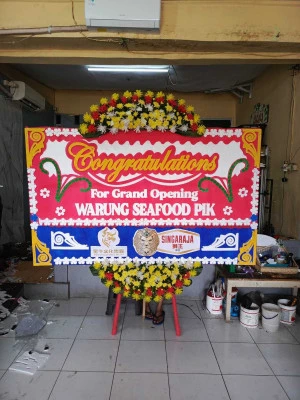 Papan Bunga di Pegerdawung Ringinarum