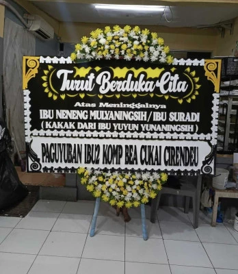 Papan Bunga di Pegerdawung Ringinarum